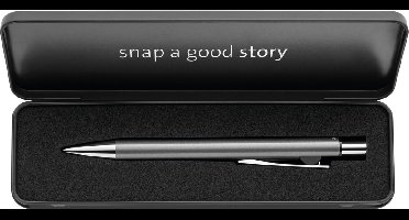 Pelikan balpen Snap Metallic K10 Platinum metal case
