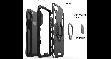CoreParts MOBX-COV-JL-XR mobiele telefoon behuizingen 15,5 cm (6.1") Hoes Zwart