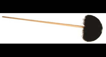 Ragebol haar houten steel 80 cm