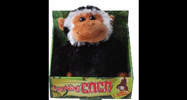 Toys Amsterdam Tuimelaap Bo Junior 25 Cm Pluche Zwart