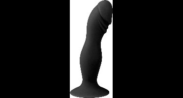 EasyToys - Siliconen Dildo met Zuignap - Dildo met Zuignap - 13,5 cm - Dildo's - Sex Toys voor Vrouwen en Mannen - Dildo Mannen Anaal - Zwart