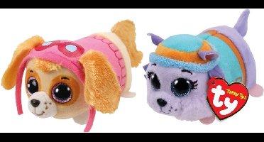 Ty - Knuffel - Teeny Paw Patrol - Sky & Everest