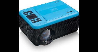 Lenco Beamer - Full HD 1080P - Projector met Bluetooth - LPJ-500BU Mini Beamer - Blauw