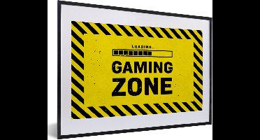 Game Poster - Gaming - Quotes - Controller - Gaming zone - Game - 60x40 cm