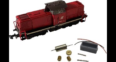 micromotor NM024C motor ombouwset voor Minitrix V100 , BR212, ÖBB Rh 2048, BR 714, EVB 410, u.a.