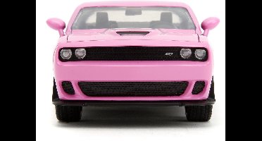 Jada Toys Dodge Challenger SRT Hellcat modelauto - Pink Slips - 1:24