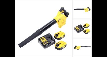 DeWalt DCV 100 P2 accubladblazer / bladblazer 18 V + 2x accu 5.0 Ah + lader