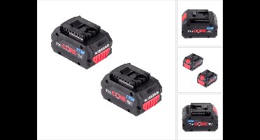 Bosch set 2x ProCORE 18 V 8,0 Ah Professionele Li-Ion accu ( 1600A016GK )