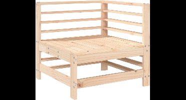 vidaXL - Tuinhoekbank - massief - grenenhout