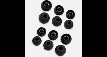 *** 12 stuk Soft Siliconen Vervanging Oordopje Oorkussen Cover - 3 Verschillende maten - van Heble® ***