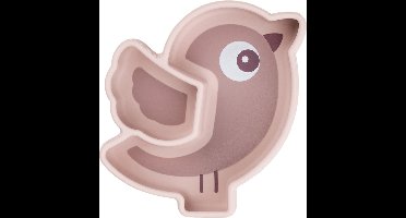 Done By Deer Stick & Stay Snack Bord - Birdee - Silicone - Powder