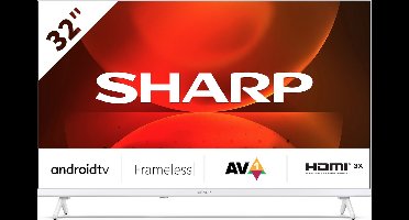 Sharp 32FH2 W - 32 inch - HD-Ready - Smart TV - wit
