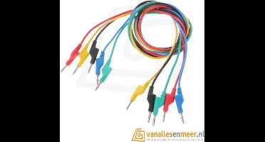 Banaan stekker Netsnoer 1meter 5 stuks