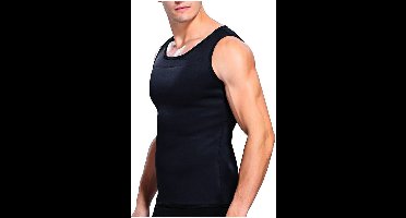 Trainingstop met sauna-effect - Zwart