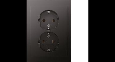 Hager Berker K.1 Wandcontactdoos (WCD Schakelmateriaal) - 47747006 - E2N7N