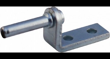 Scharnierpen verzinkt en gelast - 12mm - Bordscharnier - Zijbord scharnier - Novio