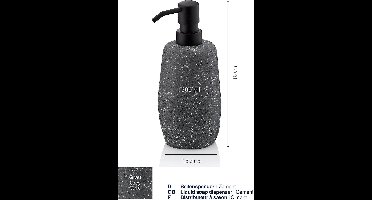 Zeepdispenser, Cement, Grijs - Kela | Roda