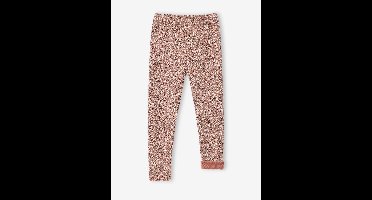 Meisjeslegging met fleecevoering rozenhout