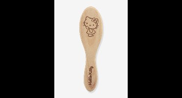 HELLO KITTY houten babyborstel bruin