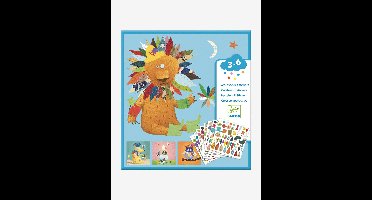 Stickers Dieren ontwerpen DJECO meerdere kleuren
