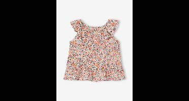 Blouse voor babymeisjes met print meerkleurig