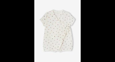 Combishort babymeisje personaliseerbaar ecru