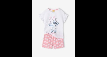 Pyjamashorty meisjes katoen LILO & STITCH snoepjesroze