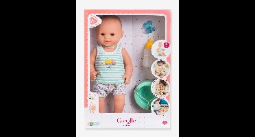 Paul doet pipi grote pop groen