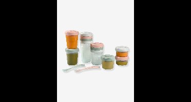 Set eerste maaltijd BEABA geassorteerde roze tinten (euc