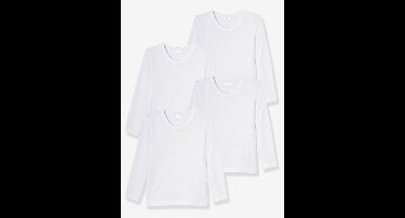 Set van 4 T-shirts wit