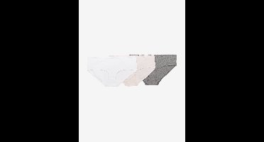 Set met 3 katoenen zwangerschapsshorties set grijs, wit, roze