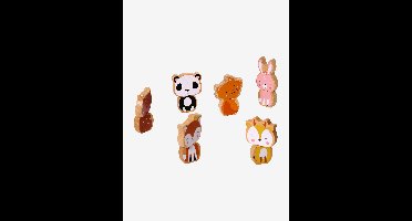 Magnetische dieren die moeten worden geassembleerd roze