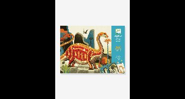 Dinosaurus moza•eken DJECO rood