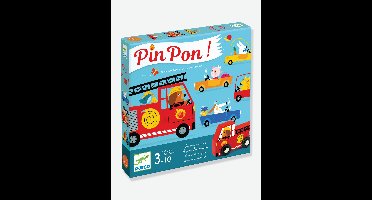 PinPon spel DJECO blauw