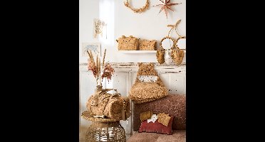 Set van 6 washandjes karamel