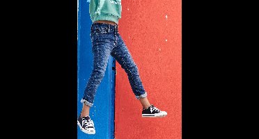 Slim fit jeans Basics jongens stone