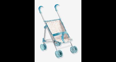 Metalen poppenbuggy - 44 cm - Pomea -DJECO blauw