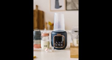 Multi melkfleswarmer BÉABA blauw