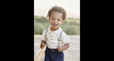 Tricot babypolo ecru