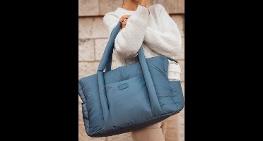 Luiertas Parijs Puffy BEABA blauw