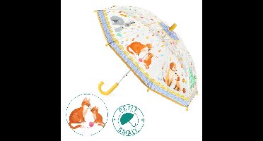 Kleine paraplu Mama en baby DJECO geel