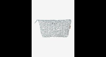 Toilettas voor kind in katoengaas grijsblauw