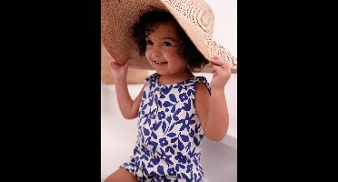 Babypakje met opdruk blauw, bedrukt