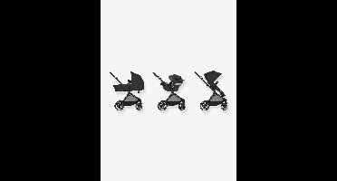 CYBEX Gouden EOS combiné trio zwart