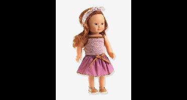 Prachtige 32 cm stylingpop DJECO paars