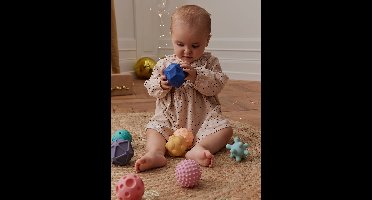 Set van 8 zintuiglijke ballen meerkleurig