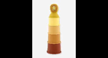 Siliconen stapeltoren TRIXIE geel