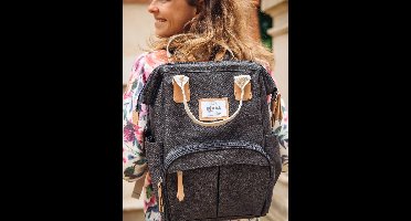 Luierrugzak BEABA Wellington gemêleerd grijs