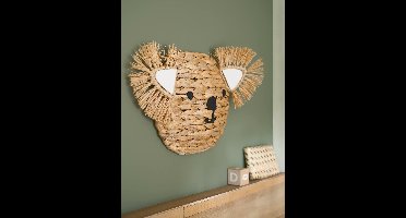 Muurtrofee Koala beige