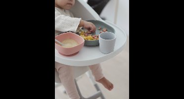 Serviesset 4 items silicone BEABA eucalyptus